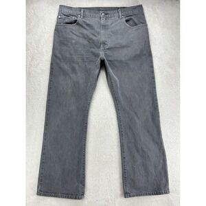 Levis 517 Jeans Men's 38x30 Gray Denim Pants Red Tab Western Cowboy